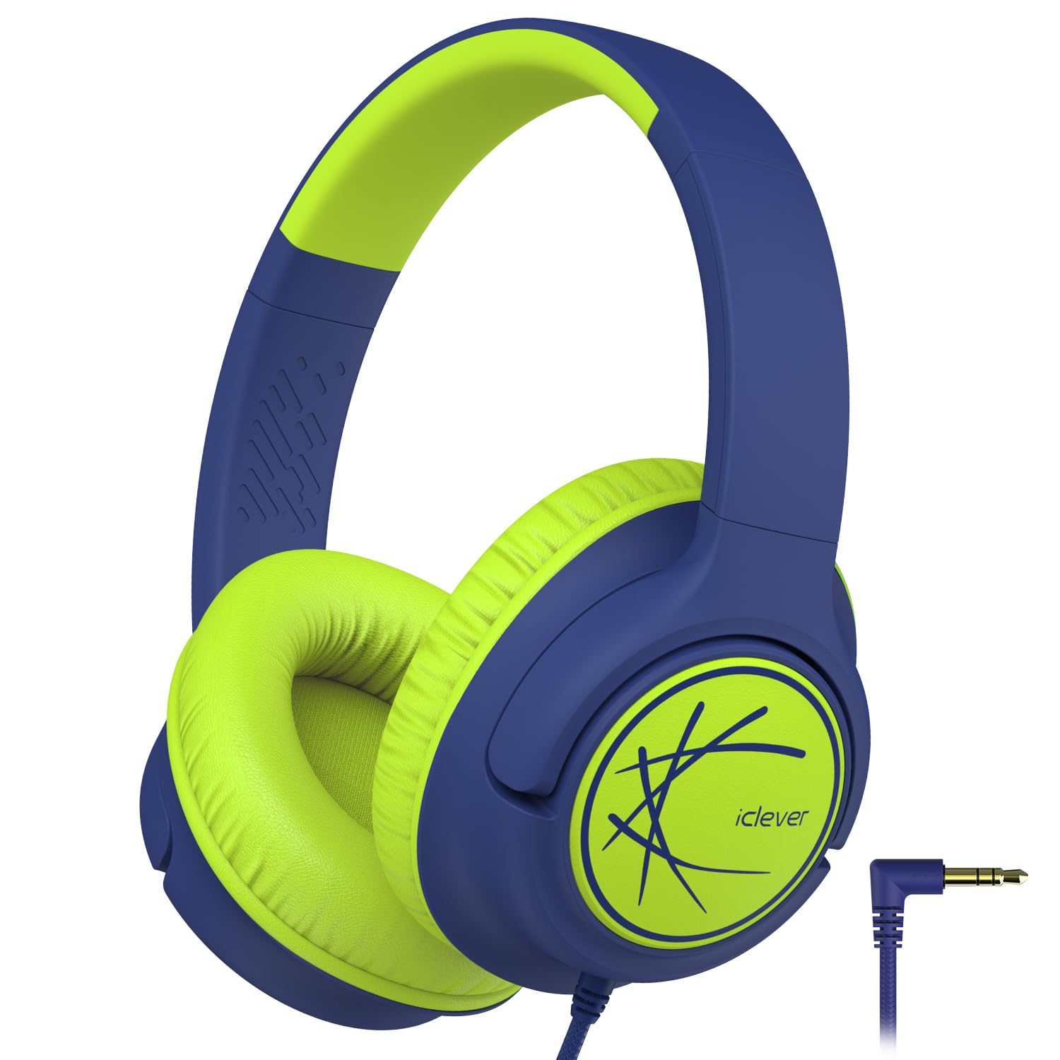 Foto 2 pulgar | Auriculares Iclever Kids 85dba Safe Volume Limit Azul Verde - Venta Internacional.