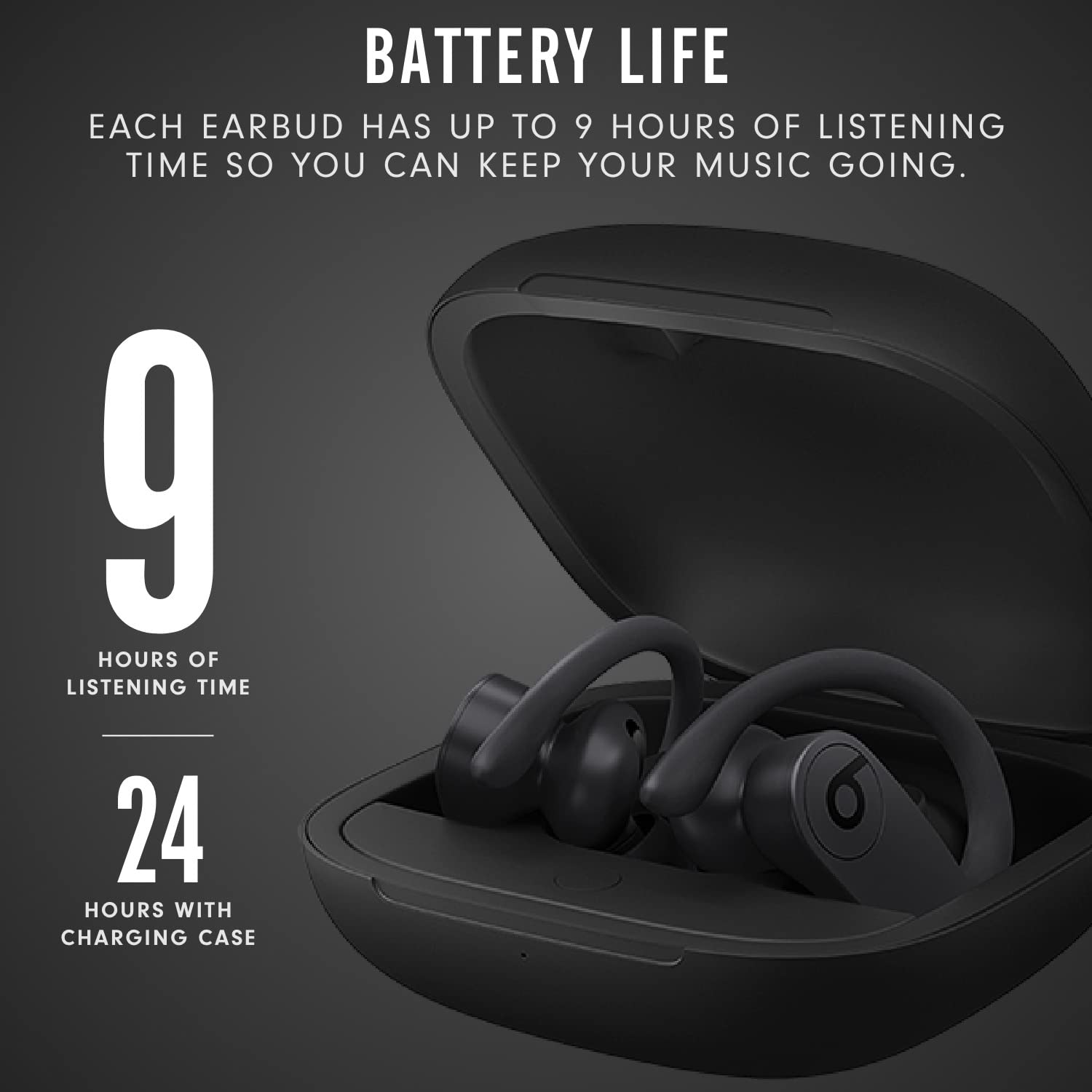 Foto 6 | Auriculares Inalámbricos Beats Powerbeats Pro Apple H1 Chip Negros - Venta Internacional.