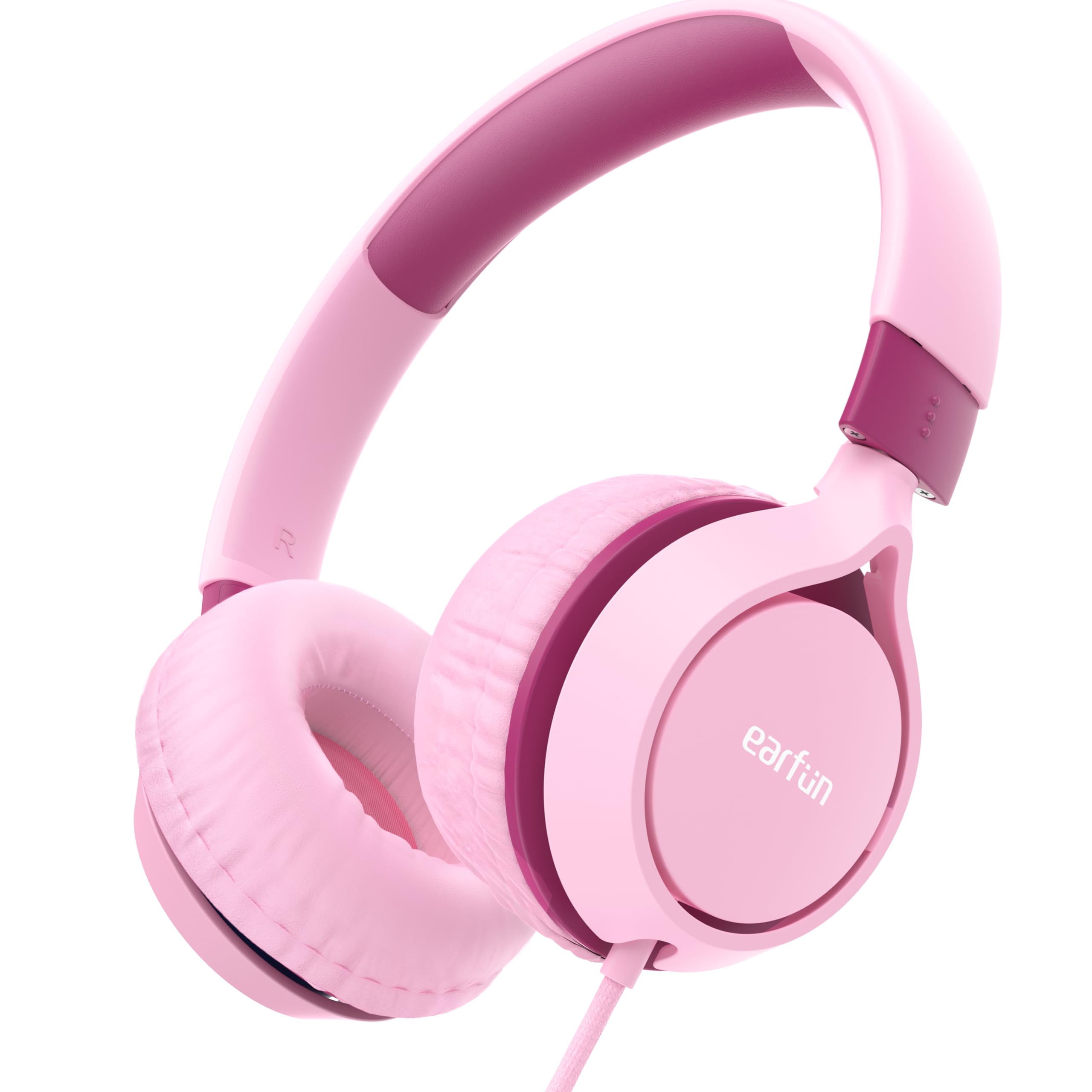 Foto 2 pulgar | Auriculares Earfun S1 Para Niños  Plegables  Con Cable  Límite De Volumen De 85 Db  Color Rosa - Venta Internacional.