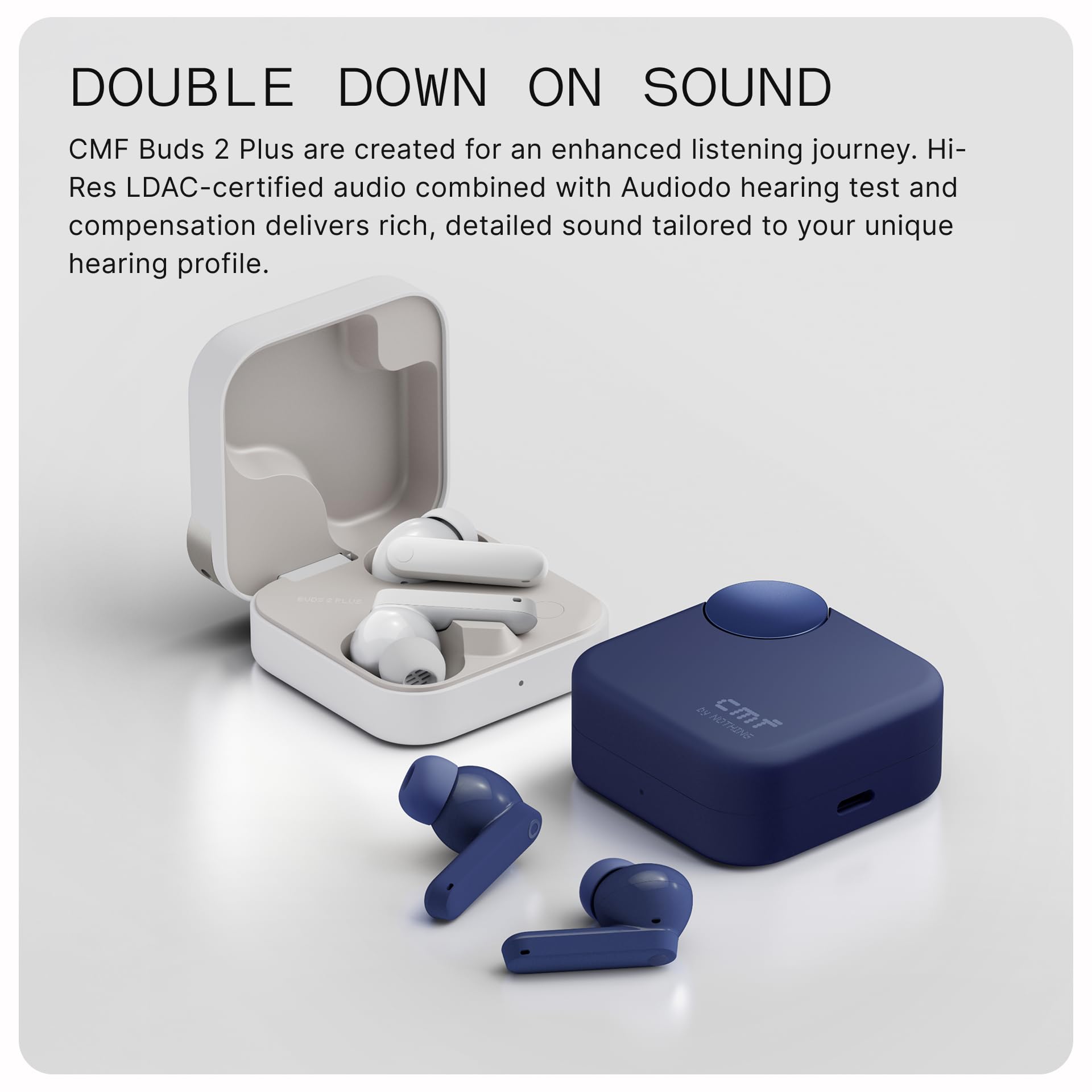 Foto 4 pulgar | Auriculares Inalámbricos Cmf Buds 2 Plus 2025 Con Cancelación De Ruido Azul - Venta Internacional.