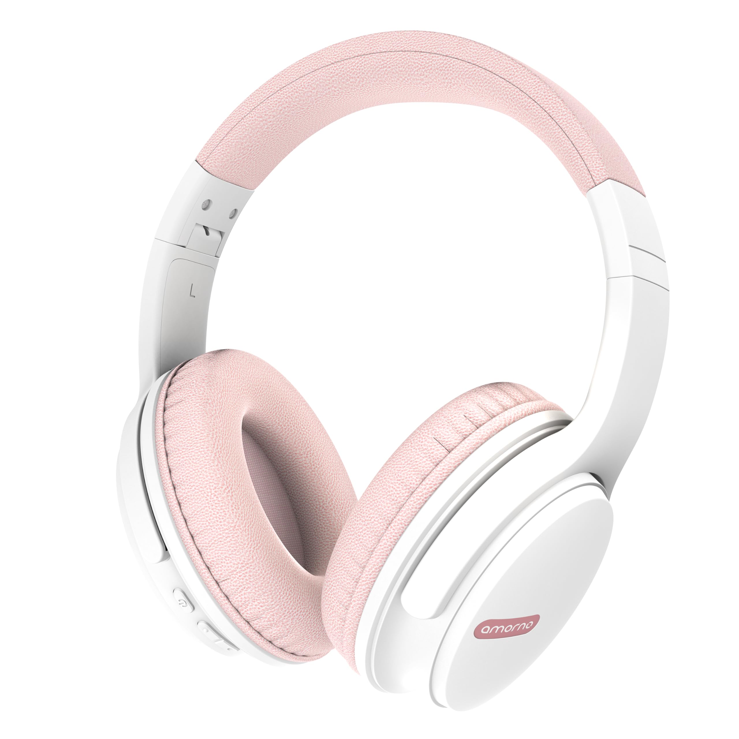 Foto 2 pulgar | Auriculares Bluetooth Amorno Over Ear  110 Horas De Reproducción  Color Rosa - Venta Internacional.