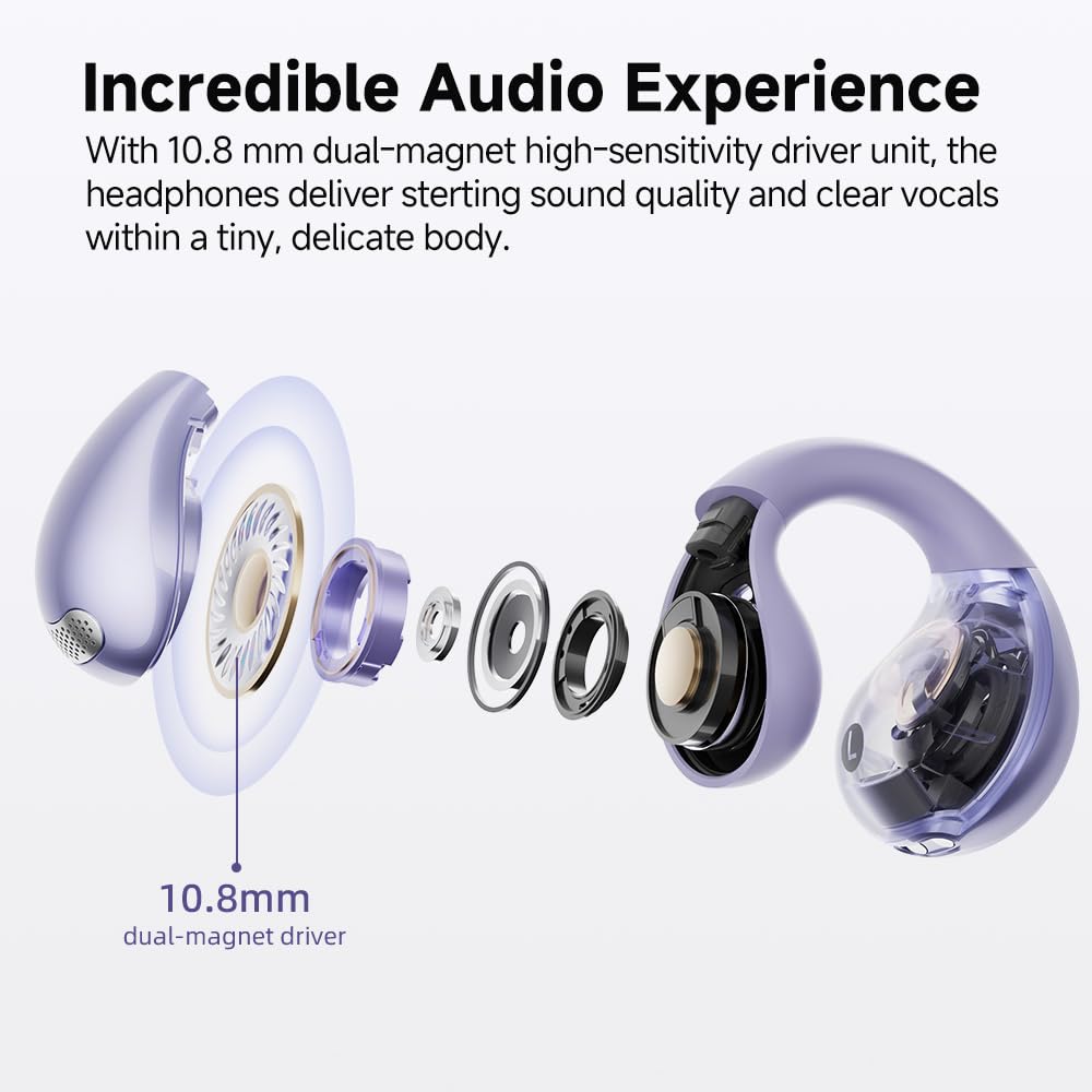 Foto 4 pulgar | Auriculares Inalámbricos Bluetooth De Oído Abierto Qcy Crossky C30 - Venta Internacional.