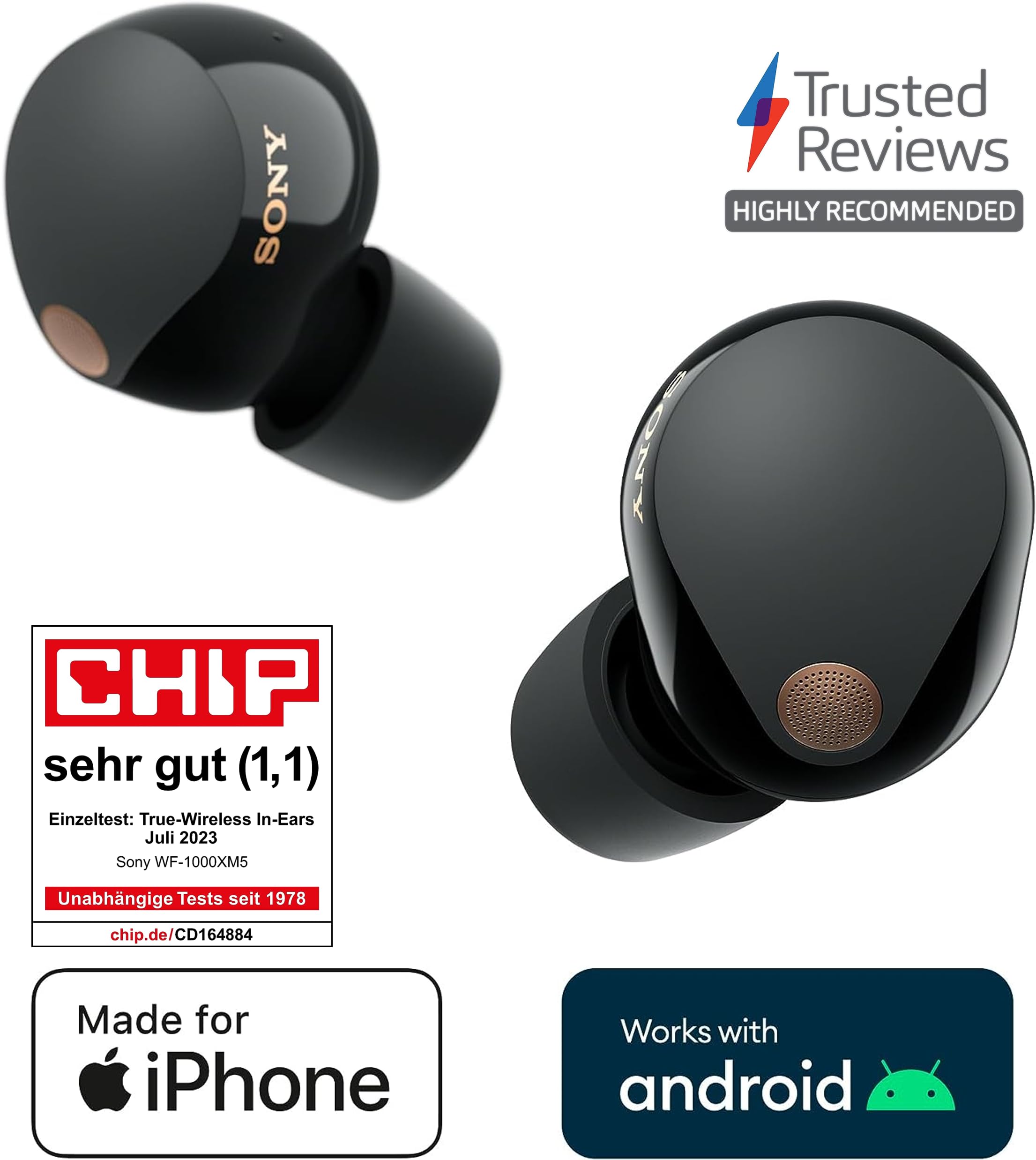 Foto 2 | Auriculares Con Cancelación De Ruido Verdaderamente Inalámbricos Sony Wf-1000xm5 - Venta Internacional.