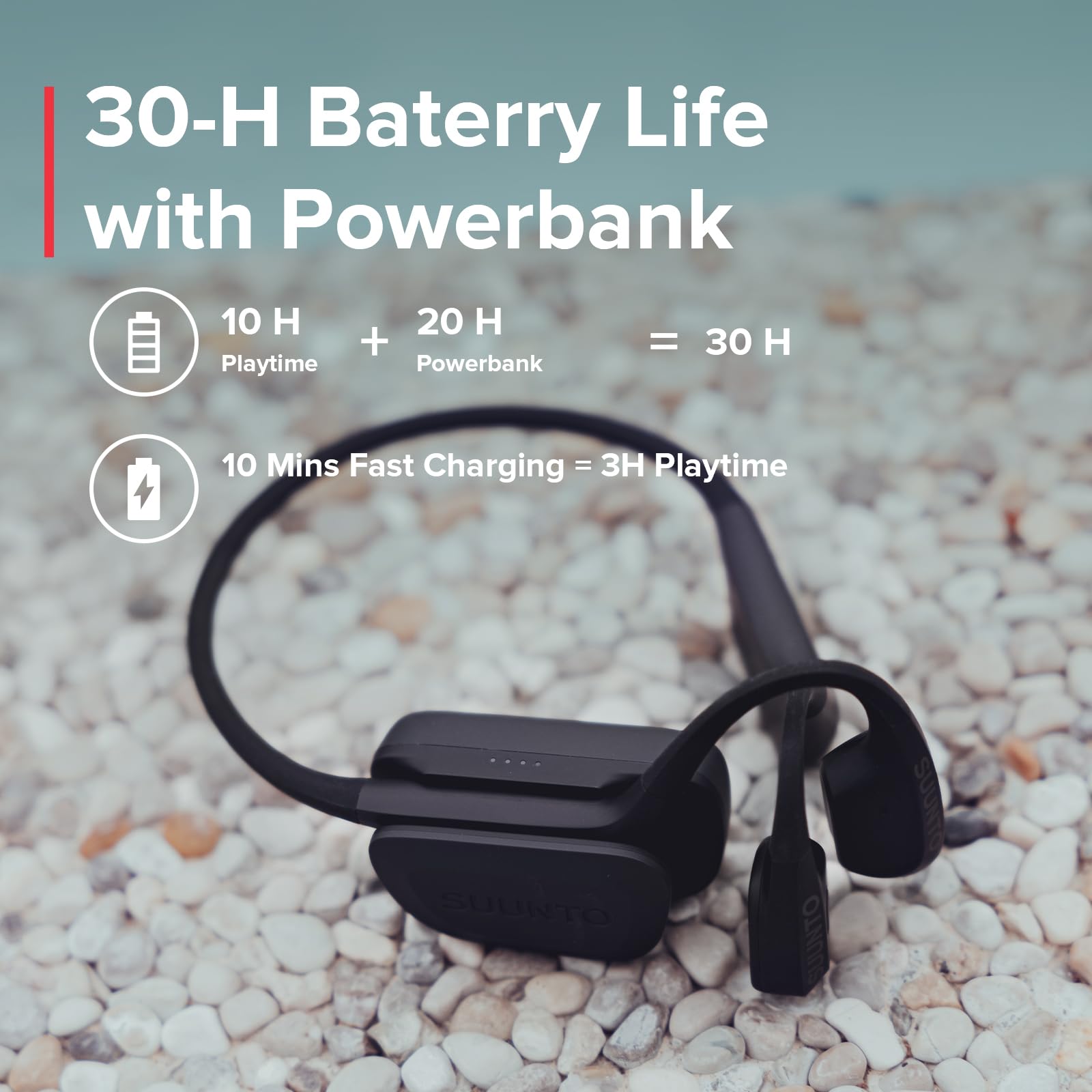 Foto 2 | Auriculares De Conducción Ósea Para Natación Suunto Aqua 32gb Mp3 - Venta Internacional.