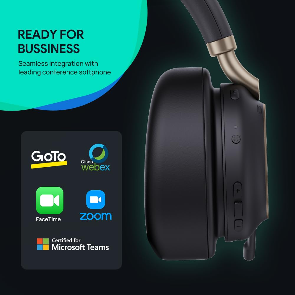 Foto 5 pulgar | Auriculares Bluetooth Yealink Bh76 Plus Inalámbricos Con Micrófono Para Pc Mac - Venta Internacional.