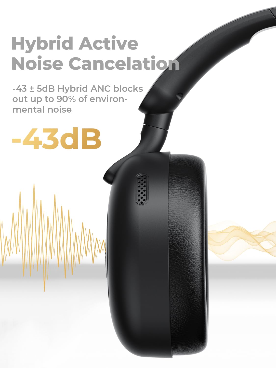 Foto 4 pulgar | Auriculares Havit H655bt Hybrid Con Cancelación Activa De Ruido - Venta Internacional.