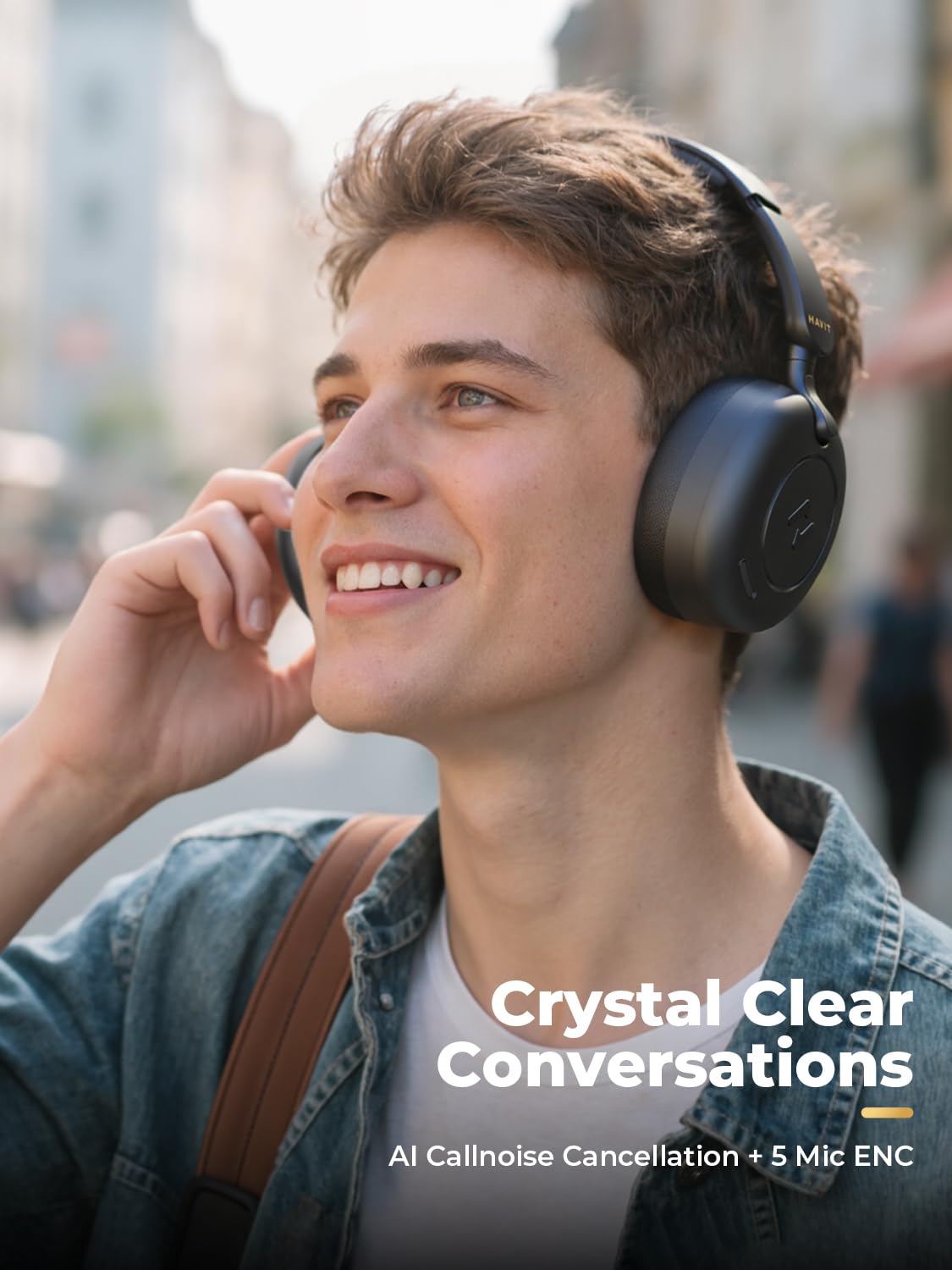 Foto 5 pulgar | Auriculares Havit H655bt Hybrid Con Cancelación Activa De Ruido - Venta Internacional.