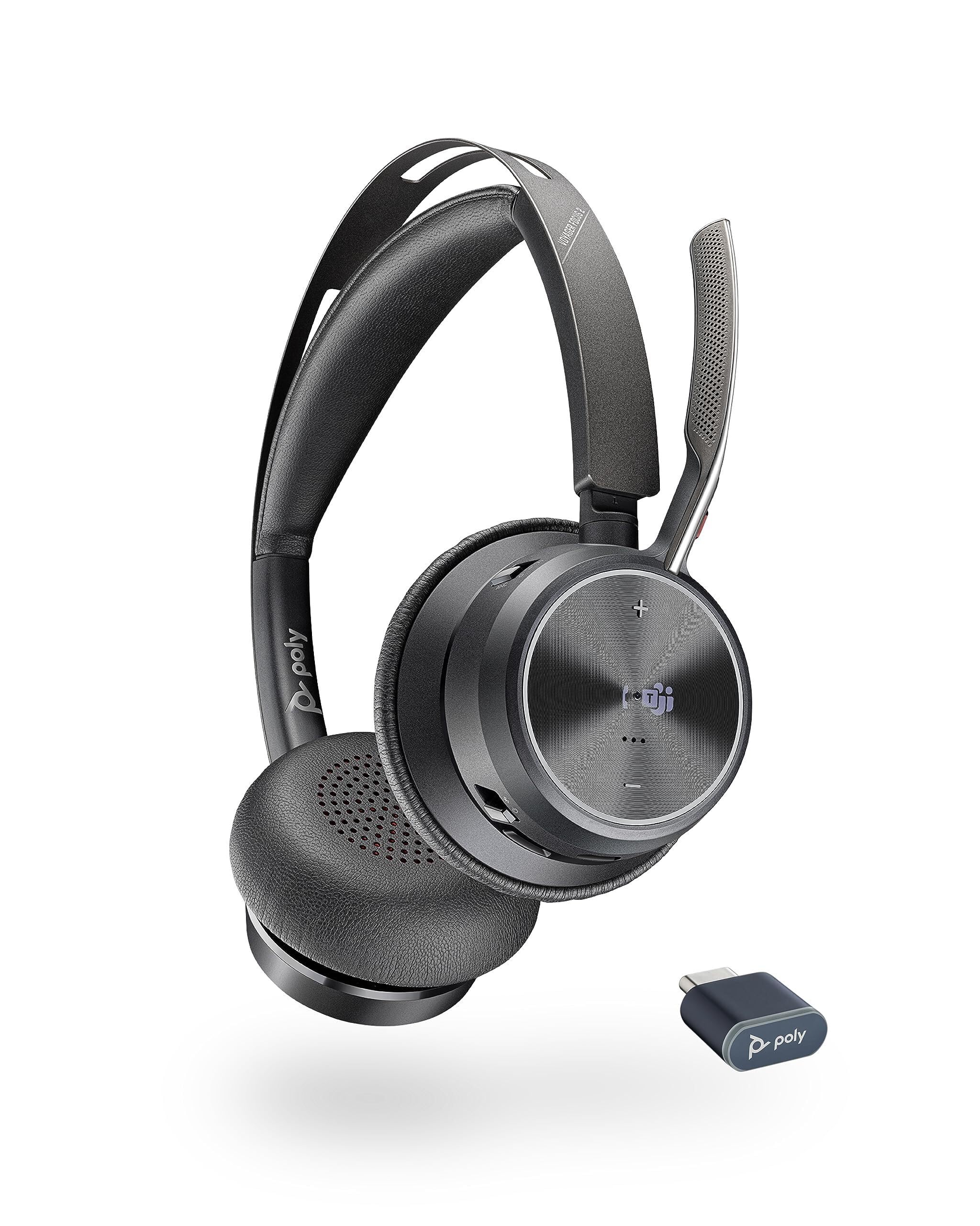 Auriculares Poly Voyager Focus 2 Uc Usb-c Bluetooth Con Micrófono - Venta Internacional.
