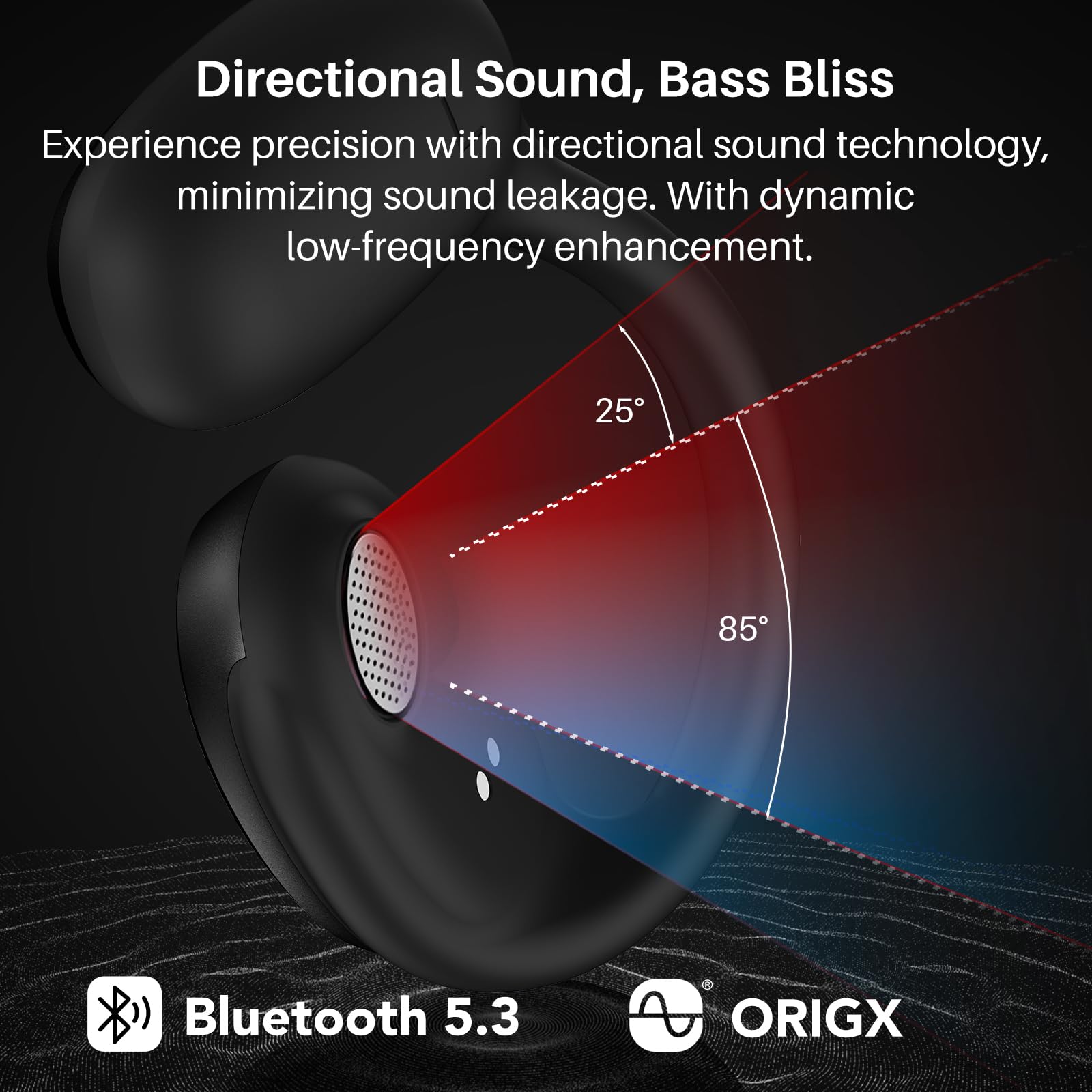 Foto 2 | Auriculares Abiertos True Wireless Tozo Openego Bluetooth 5.3 - Venta Internacional.