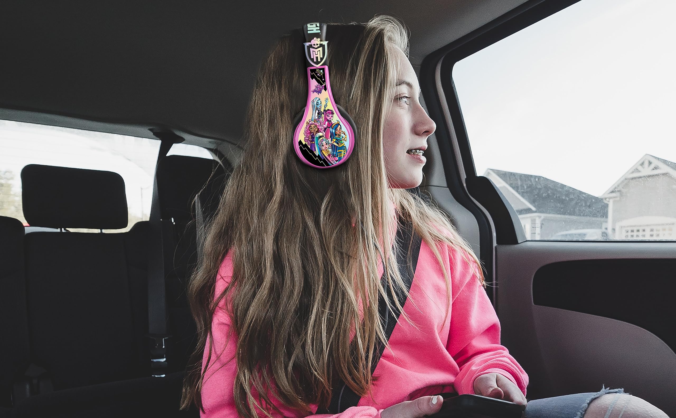 Foto 3 | Auriculares Inalámbricos Ekids Monster High Con Micrófono - Venta Internacional.