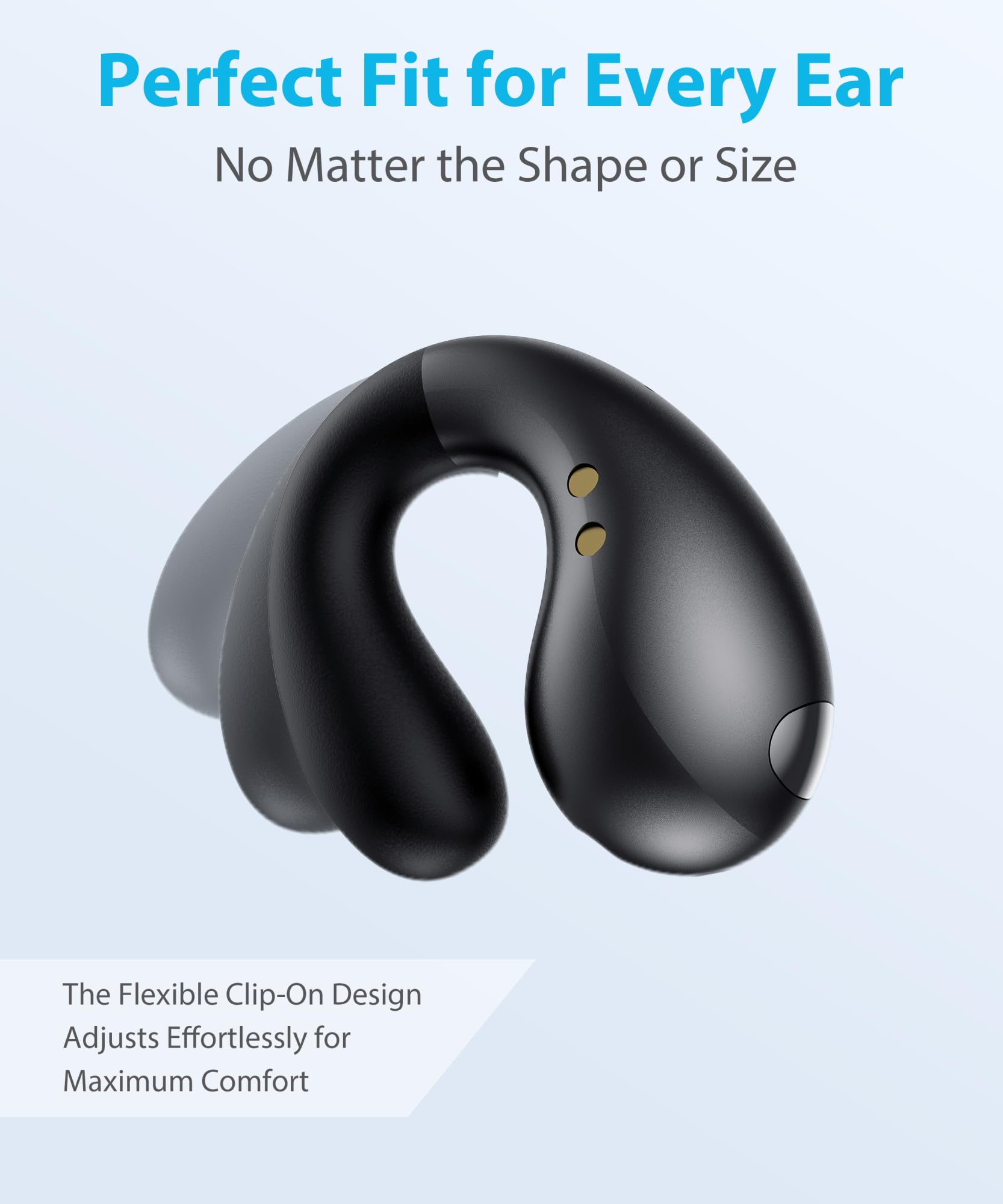 Foto 4 pulgar | Auriculares Inalámbricos Bluetooth De Oído Abierto Boytond Ultra Black - Venta Internacional.