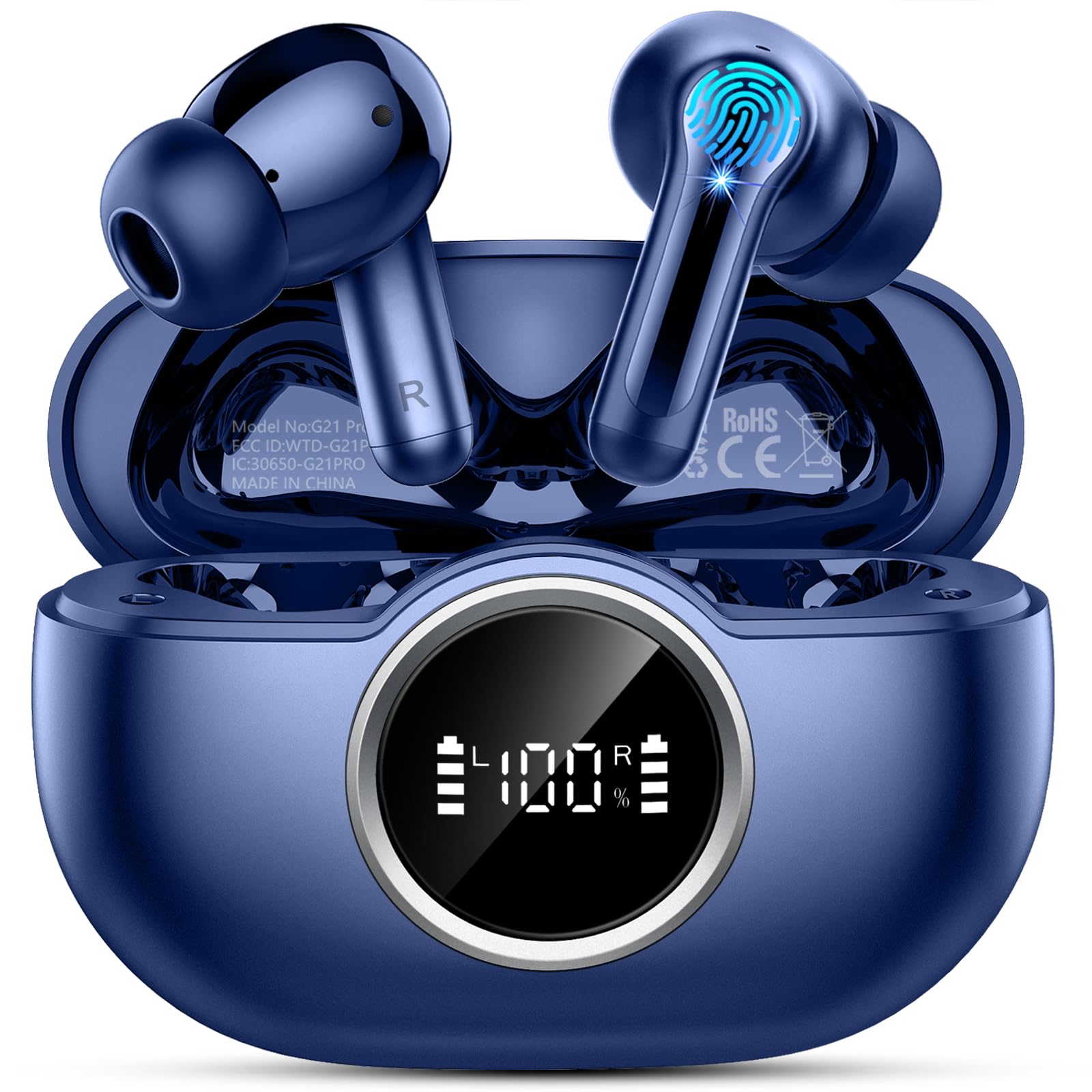 Foto 1 | Auriculares Inalámbricos Rinsmola G21pro Bluetooth 5.4 3d Hi-fi Stereo - Venta Internacional.
