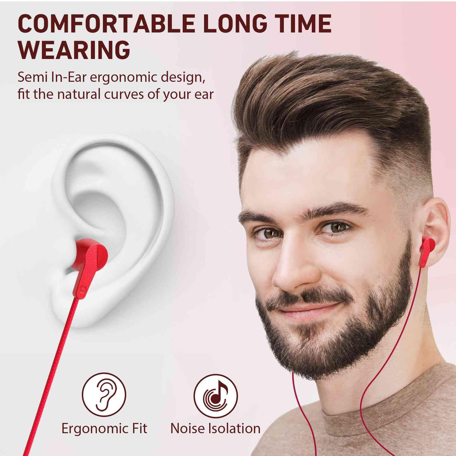 Foto 5 pulgar | Auriculares Intraurales Con Cable Urbanx R2 Con Micrófono Para Samsung Galaxy Tab A 8.4 (2020) - Venta Internacional.