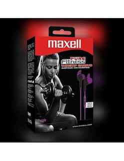 Foto 3 | Audífonos Deportivos con Micrófono Maxell Resiste Salpicadura Fitness