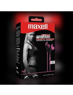 Foto 4 | Audífonos Deportivos con Micrófono Maxell Resiste Salpicadura Fitness
