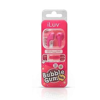 Foto 2 | Manos Libres Auricular Iluv Earbuds Bubble Gum Talk color Rosa - 3.5mm Universal