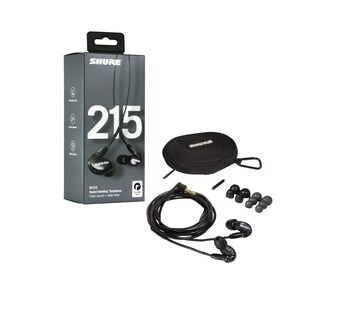 Foto 2 | Audífonos/Monitor Personal Shure In-ear color Negro Modelo Se215-k