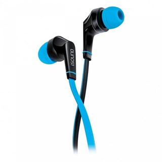 Foto 2 | Audífonos iSound con Micrófono de Cable Plano color Azul Em-60