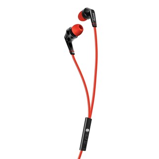 Foto 3 | Audífonos con Micrófono de Cable Plano Isound Em-60 color Rojo