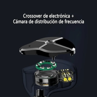 Foto 3 | Audífonos Intraurales Trn St1 con Micrófono Multicolor