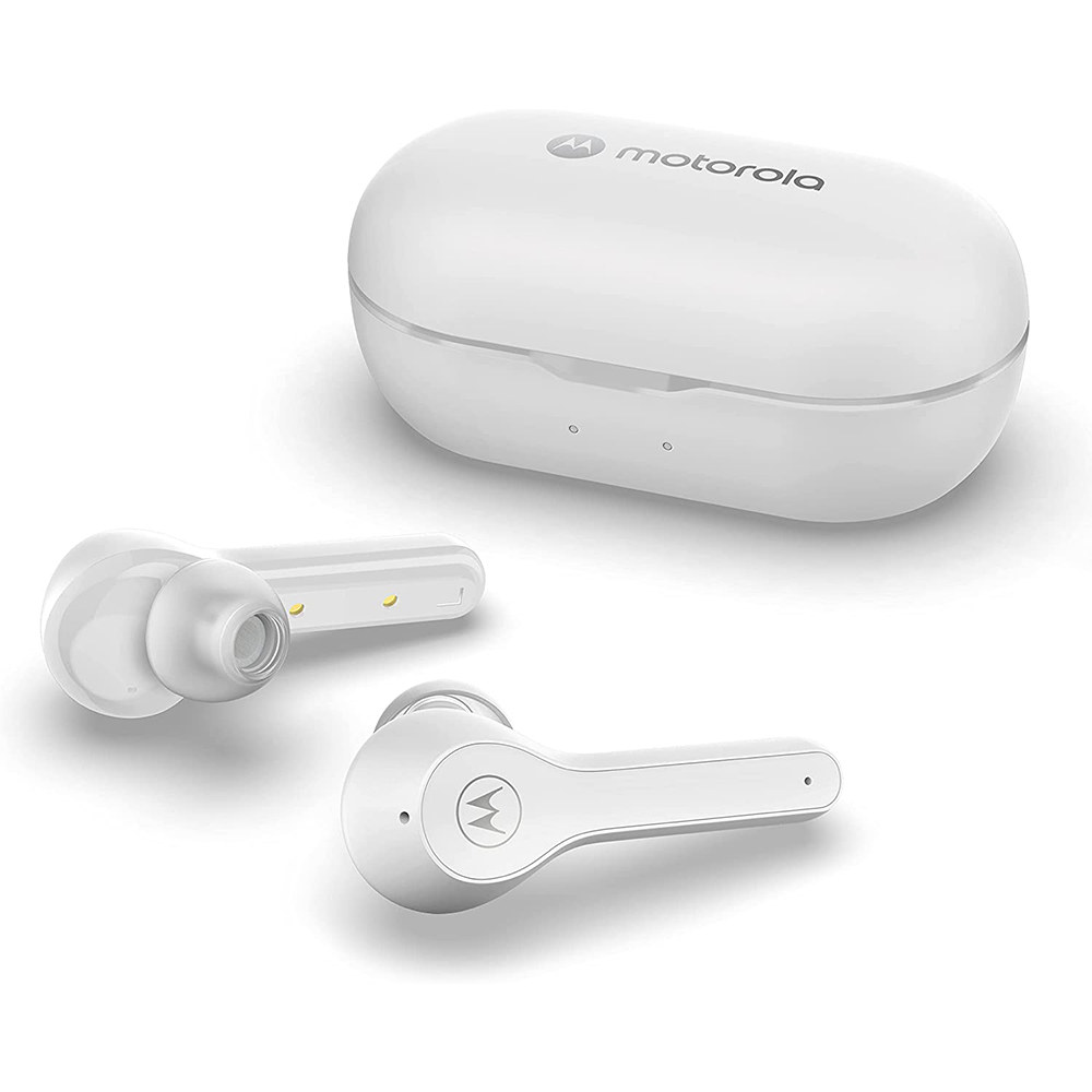 Audífonos True Wireless Motorola Moto Buds 085 con Bluetooth color Blanco