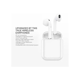 Foto 2 | Audífonos Inalámbricos In-Ear Genérico I12 color Blanco
