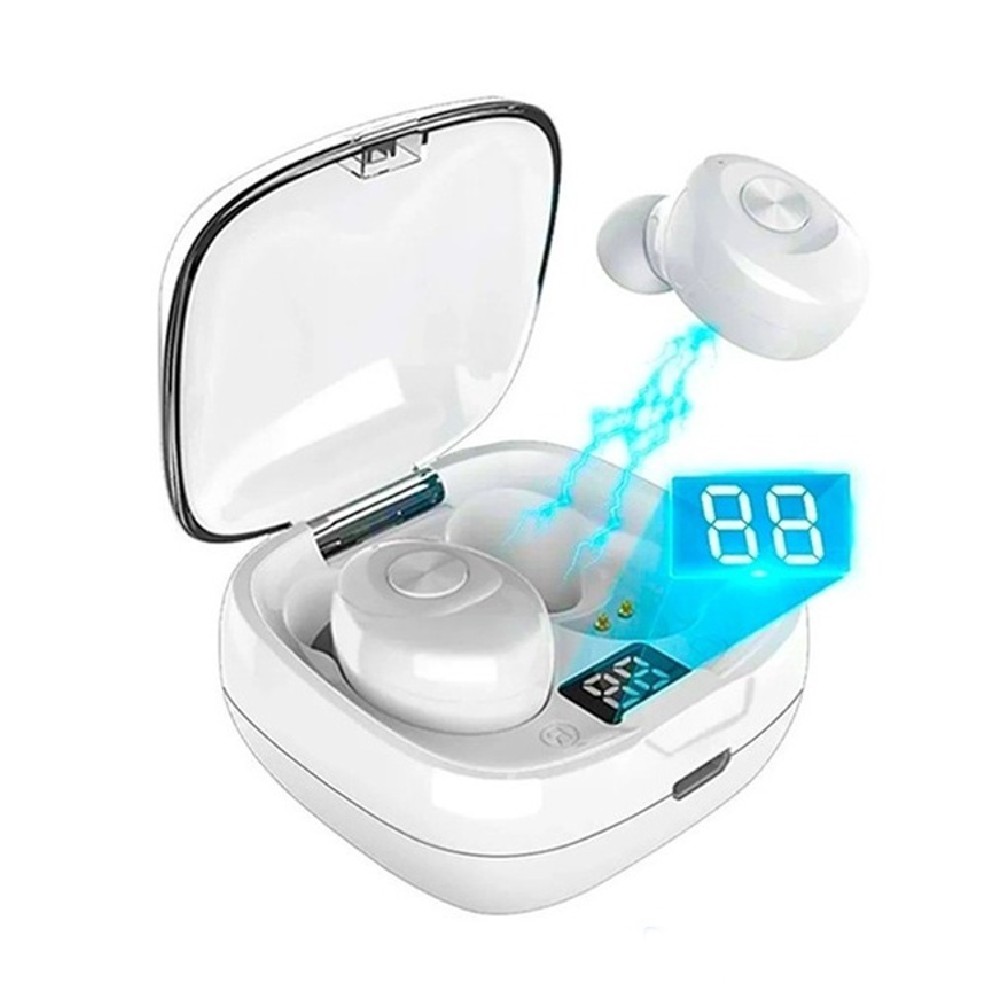 Foto 2 pulgar | Audífonos Inalámbricos Malubero Xg color Blanco con Bluetooth Resistentes Al Agua