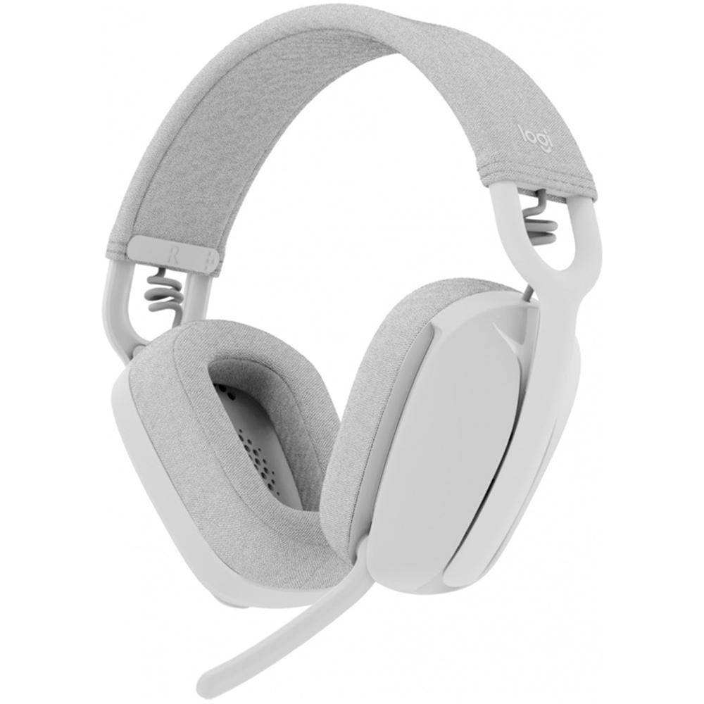 Foto 4 pulgar | Audífonos Diadema Logitech Zone Vibe 100 Inalámbrico Bluetooth Blanco 981-001218