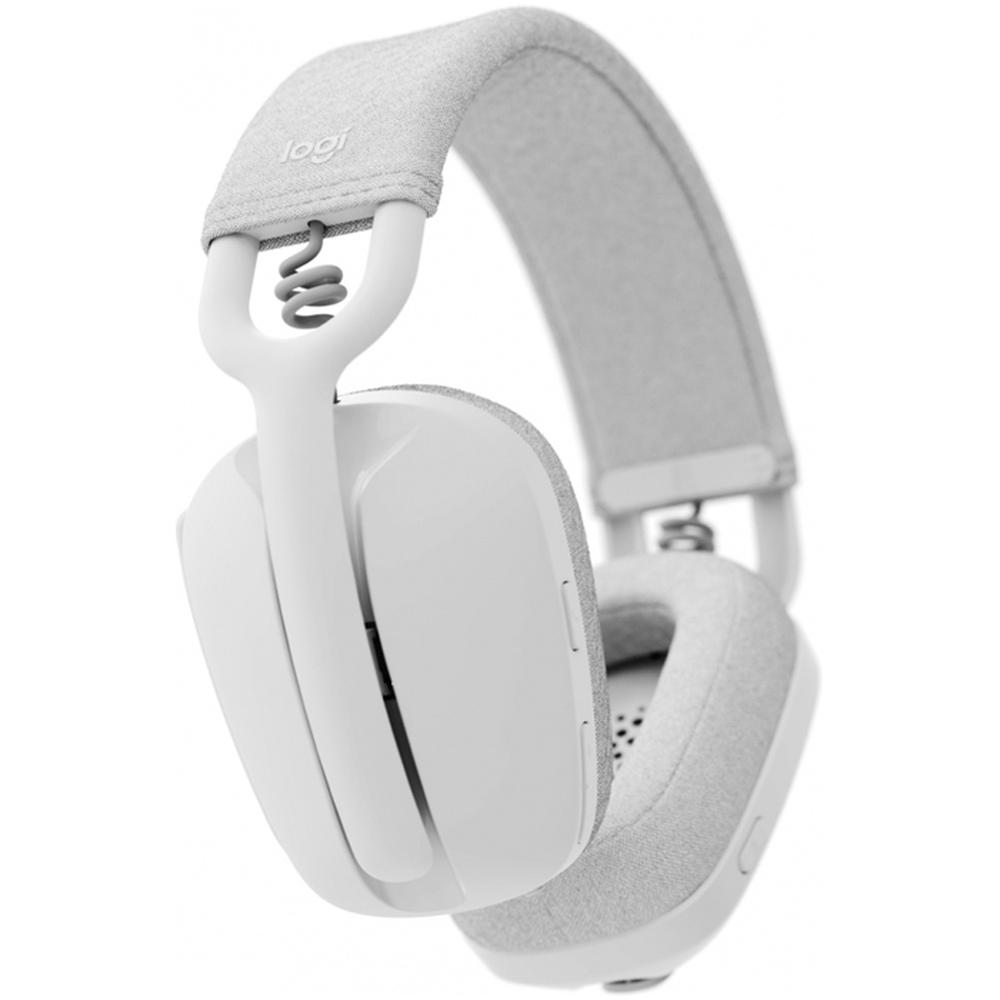 Foto 6 pulgar | Audífonos Diadema Logitech Zone Vibe 100 Inalámbrico Bluetooth Blanco 981-001218