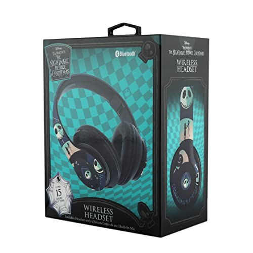 Foto 6 pulgar | Venta Internacional - Disney Nightmare Before Christmas, Bluetooth Sobre Auriculares Con Auriculares Inalámbrico