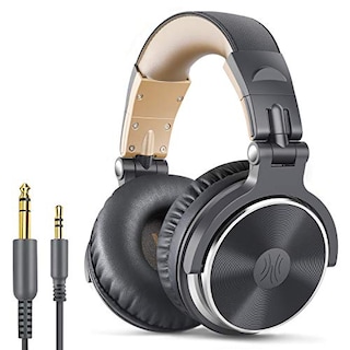 Foto 1 | Venta Internacional: Auriculares Oneodio Sobre La Oreja, Auriculares De Bajo Con Cable Con Controlador De 50 Mm,