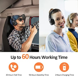 Foto 4 | Venta Internacional: Auriculares Bluetooth De Levn Con Micrófono, Auriculares Bluetooth De Camionero Con Cancel