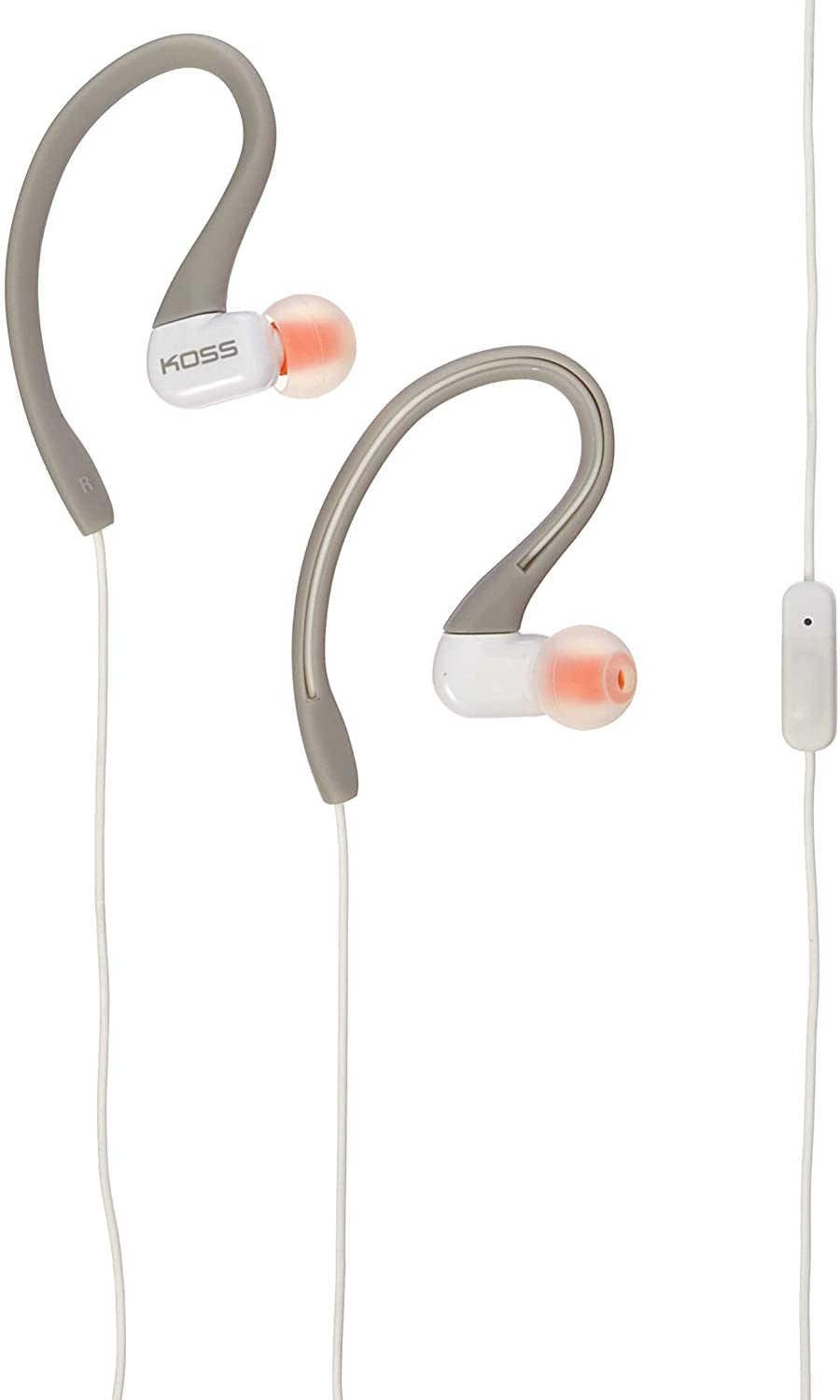 Foto 2 pulgar | Venta Internacional - Koss Ksc32i Gry Sport Clip Auriculares, Gris