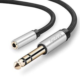 Foto 1 | Cable de Extensión de Auriculares Devinal Hembra de 1/4'' a 3.5 mm Adaptador TRS - Venta Internacional