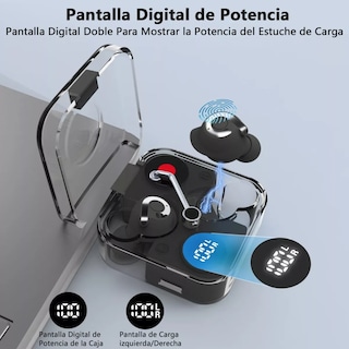 Foto 3 | Audífonos In-ear Malubero Negros Bluetooth