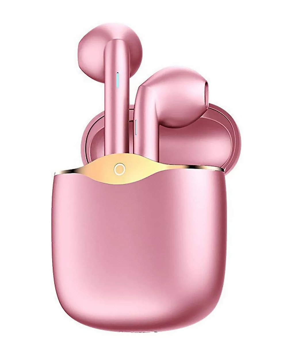 Auriculares Inalámbricos Malubero Bluetooth Gamer In Ears color Rosa