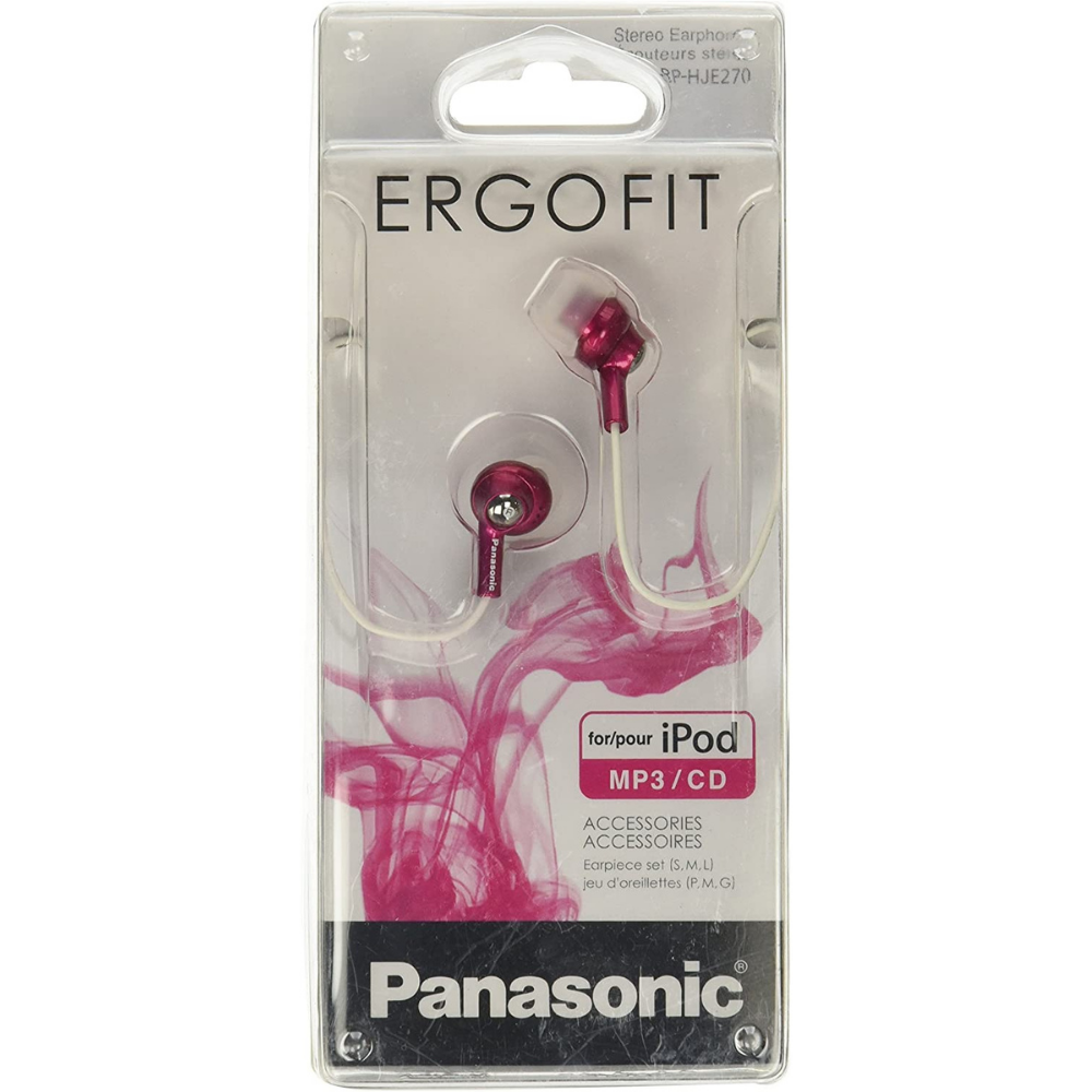 Audífonos In-Ear Panasonic RP-HJE270PPP color Rosa
