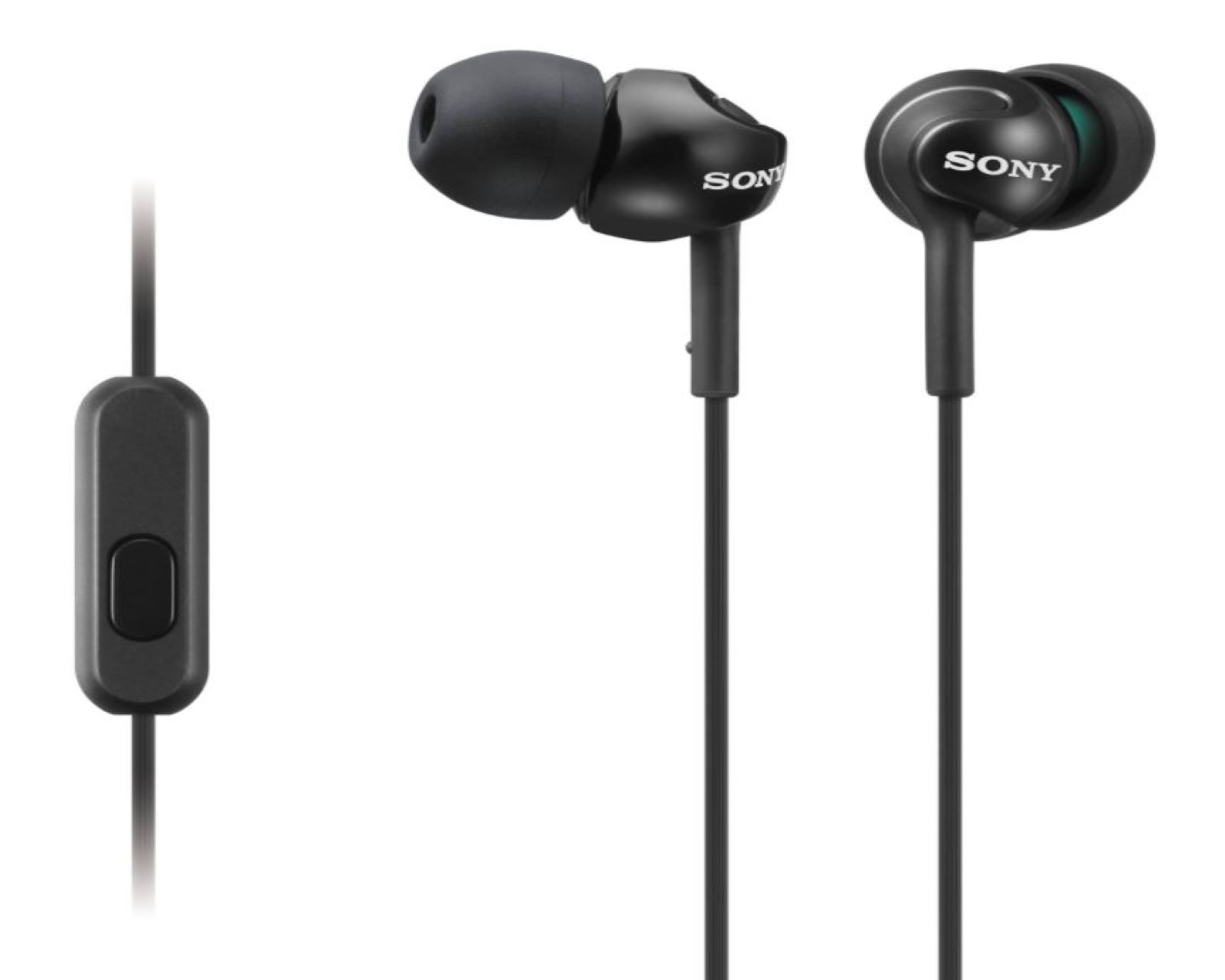 Foto 2 | Audífonos Alámbricos Sony MDR-EX14APB color Negro con Micrófono