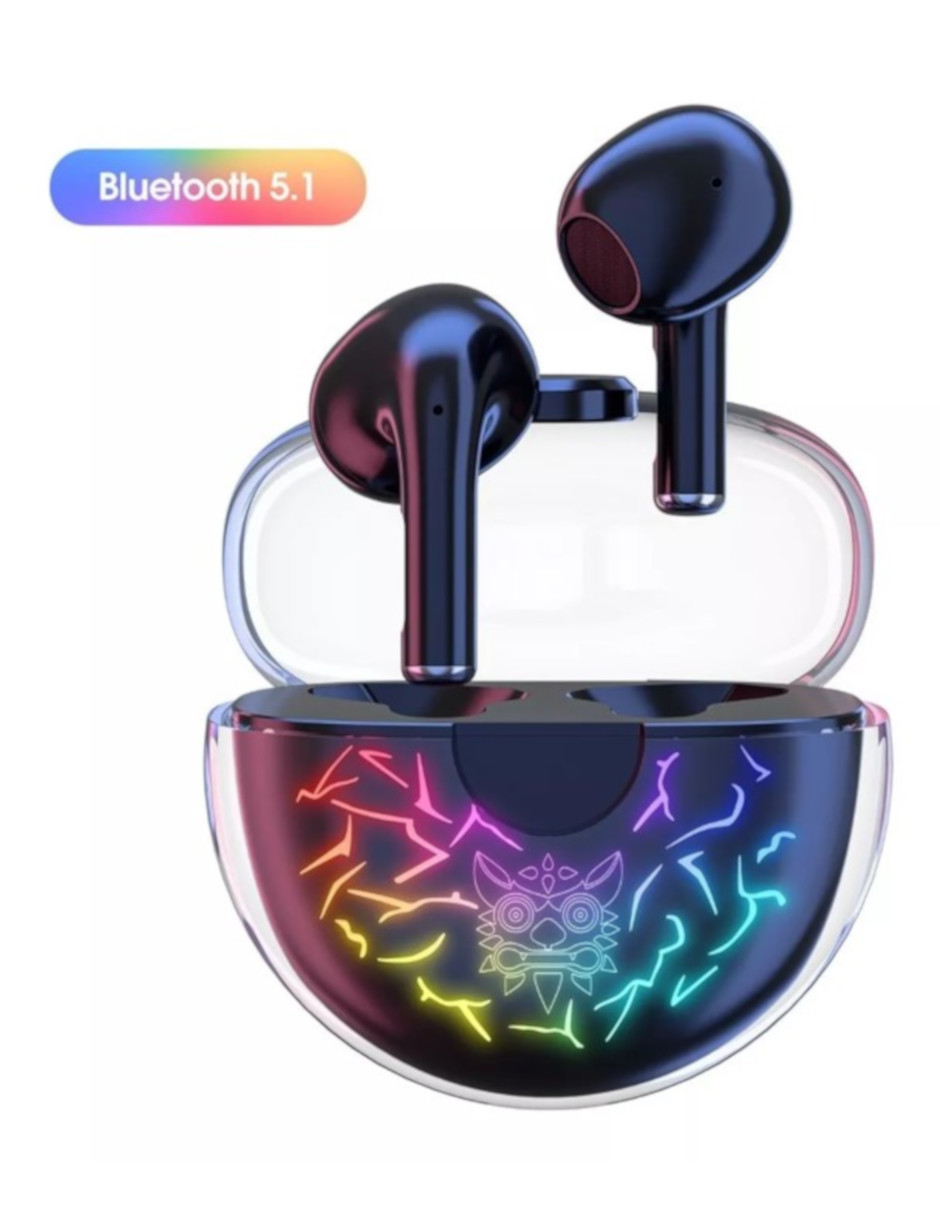 Foto 4 pulgar | Audífonos Inalámbricos Petukita T35 Box Con Rgb Negro + Caja De Carga
