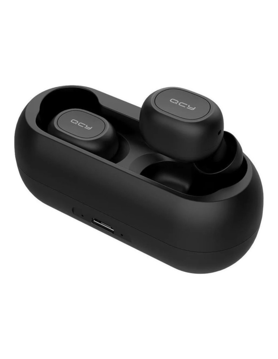 Audífonos In-ear Inalámbricos Petukita Box T1c y caja de Carga color Negro