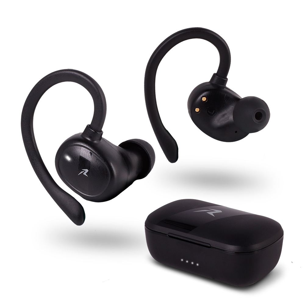 Foto 1 | Audífonos Redlemon 79445-Bl color Negro Air-Sport 2 Bluetooth 5.1 contra Agua IPX4