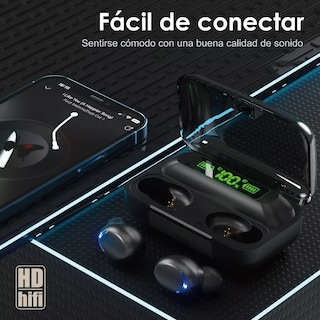 Foto 2 | Audífonos BELUG In-ear Inalámbricos F Serie 9-5 para Juegos 2 Piezas