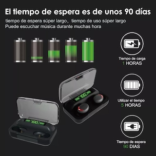 Foto 3 | Audífonos BELUG In-ear Inalámbricos F Serie 9-5 para Juegos 2 Piezas