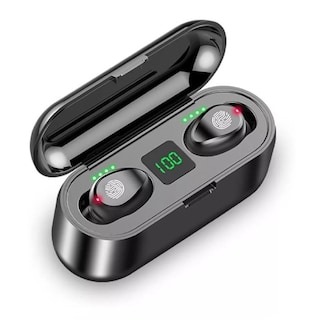 Foto 2 | Audífonos BELUG In-ear Inalámbricos F9 Negro