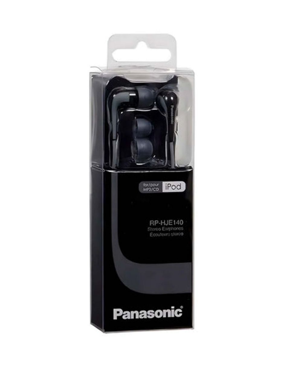 Foto 3 pulgar | Audífonos Intraurales Alámbricos Rp-hje140 Negro Panasonic