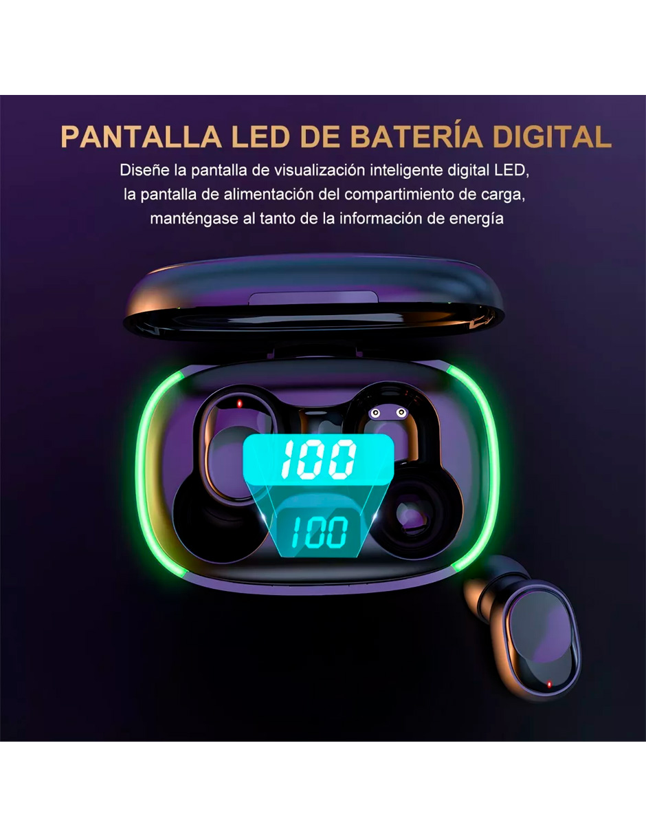 Foto 2 | Audífonos Inalámbricos Petukita Box Bluetooth con Led Redondo