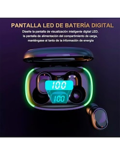 Foto 2 | Audífonos Inalámbricos Petukita Box Bluetooth con Led Redondo