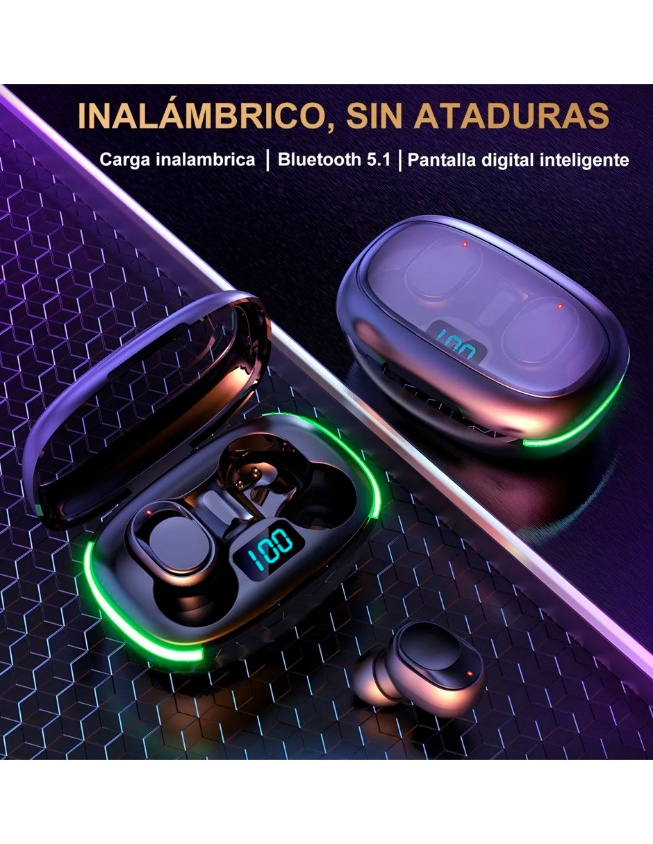 Foto 4 pulgar | Audífonos Inalámbricos Petukita Box Bluetooth con Led Redondo