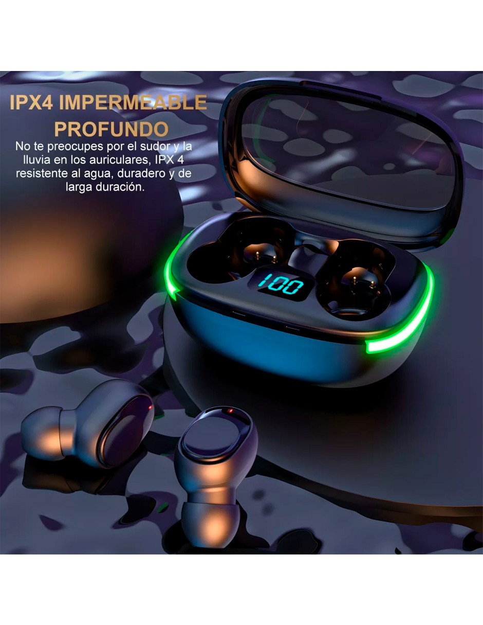 Foto 7 pulgar | Audífonos Inalámbricos Petukita Box Bluetooth con Led Redondo