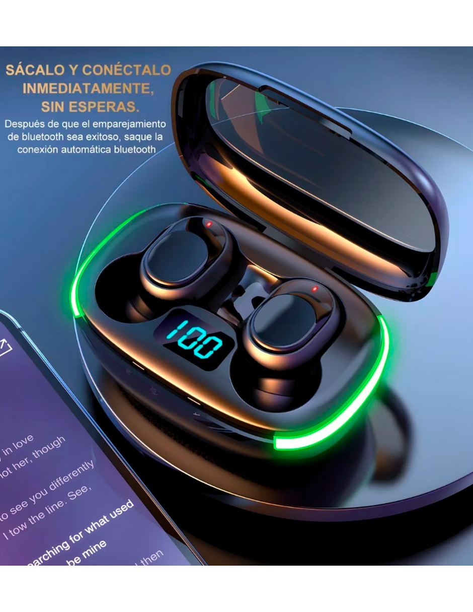 Foto 8 pulgar | Audífonos Inalámbricos Petukita Box Bluetooth con Led Redondo